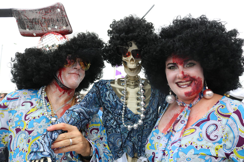 Zombie Bike Ride 2017 photo - Duval Street, Key West